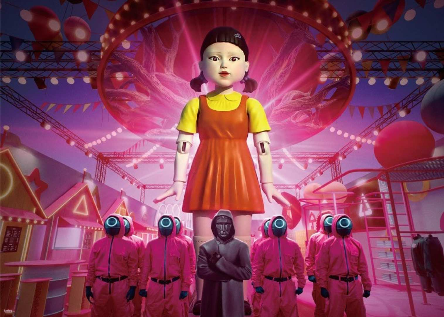 Squid Game: The Experience Seoul & Lotte World Ticket Package - Photo 1 of 10